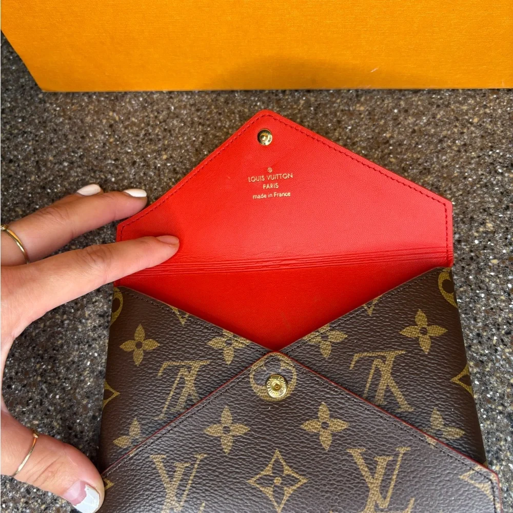 Louis Vuitton Monogram Envelope Clutch Set